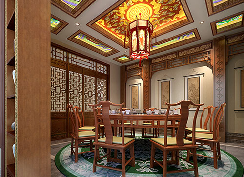 潮州中式古典风格家居装修设计效果图