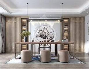 潮州新中式风格茶室如何规划设计